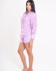 Conjunto Lila Blusa y Short