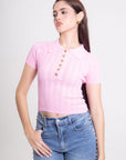 Blusa Rosa