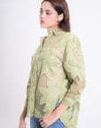 Blusa Malla Verde
