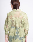 Blusa Malla Verde