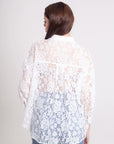 Blusa Encaje Blanco