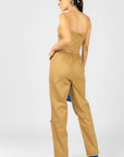 Conjunto Camel Top