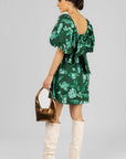 Vestido Corto Abullonado