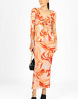 Conjunto Naranja y Ocre