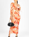 Conjunto Naranja y Ocre