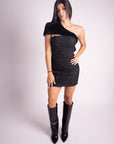 Vestido Corto Negro