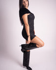 Vestido Corto Negro