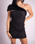 Vestido Corto Negro