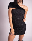 Vestido Corto Negro