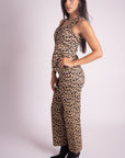 Conjunto Chaleco y Pantalón Animal Print