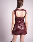 Vestido Burgundy Corto