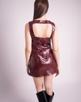 Vestido Burgundy Corto