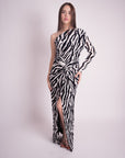 Vestido Largo Rayas