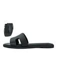 Sandalia Flat Negra Milano
