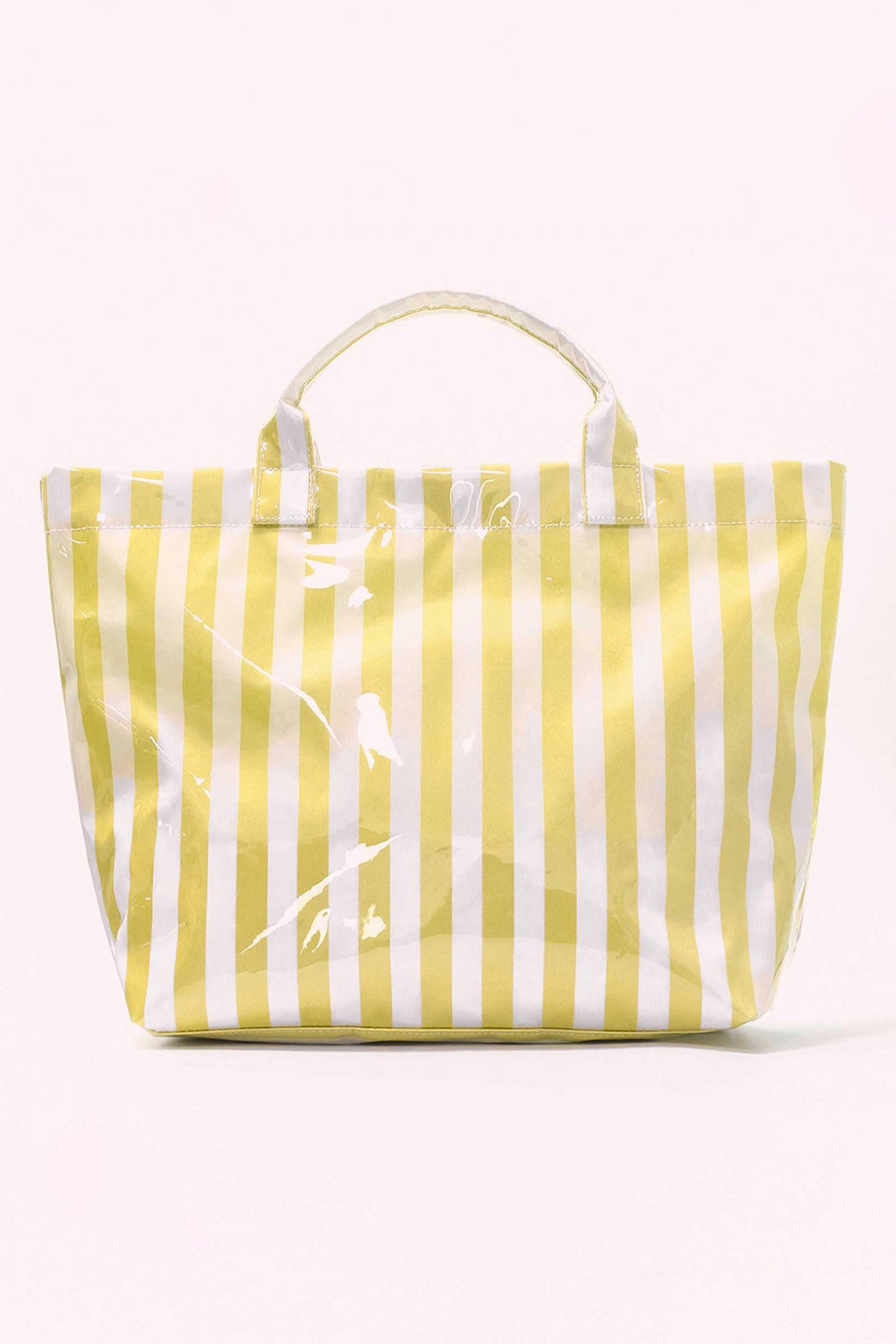 Bolsa Tote Amalfi Amarilla de Rayas