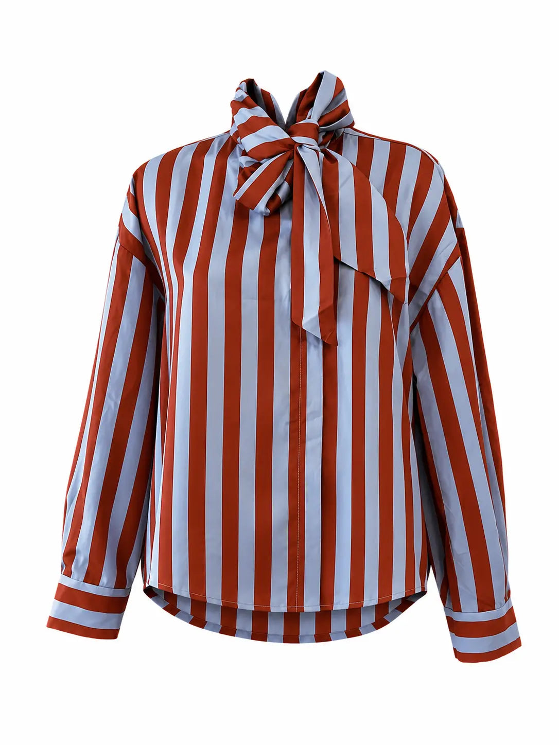 Blusa de Rayas Azul y Rojo
