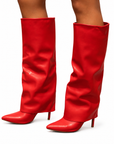 Bota Larga Rojo