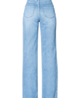 Jeans Wide Leg Sky Blue Brillos