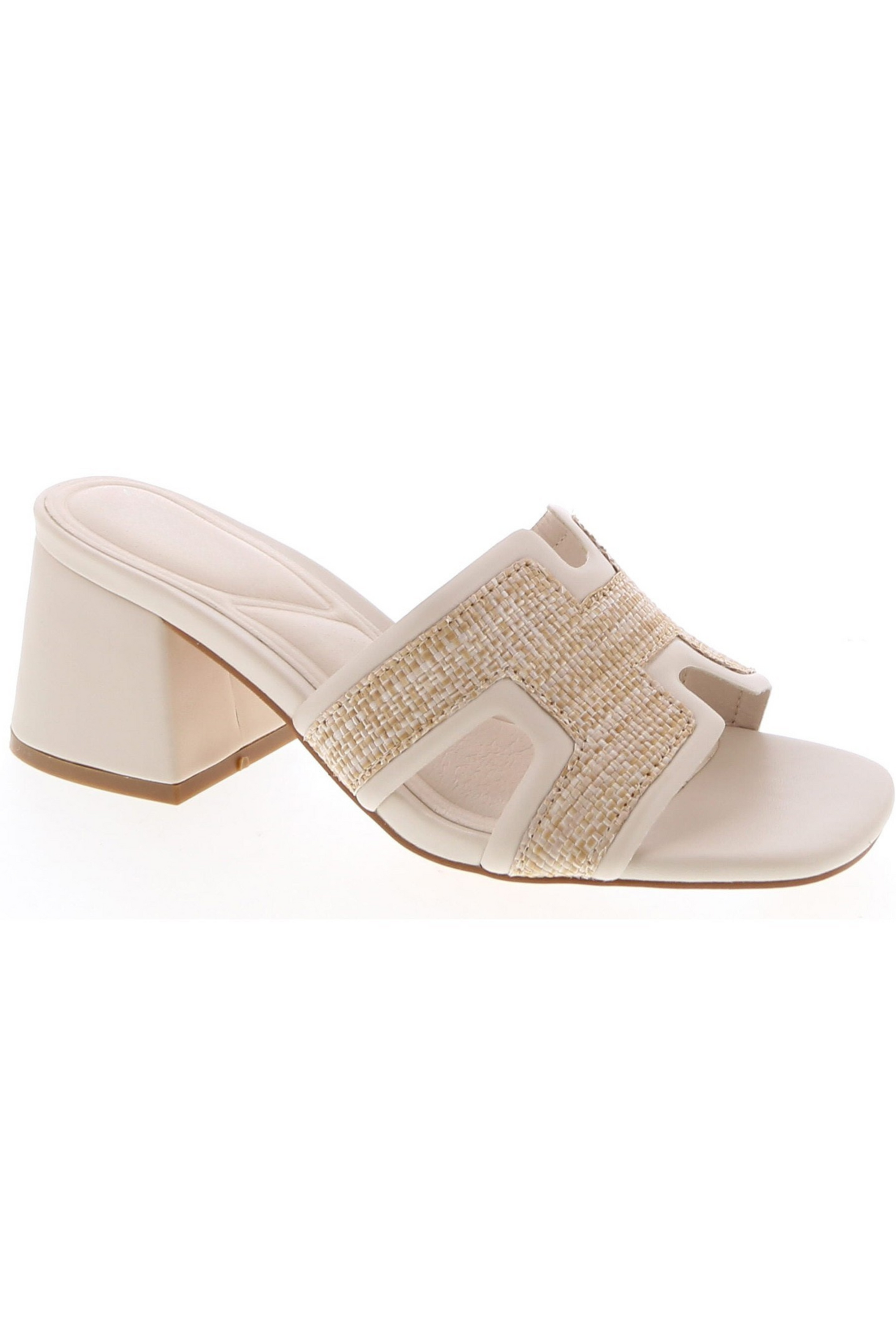 Zapatilla Tejido Beige