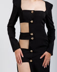 Vestido Largo Negro