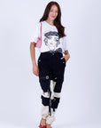 Blusa Estampado Blanca