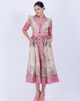 Vestido Pink Flour