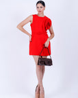 Vestido Corto Rojo