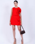Vestido Corto Rojo