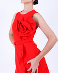 Vestido Corto Rojo