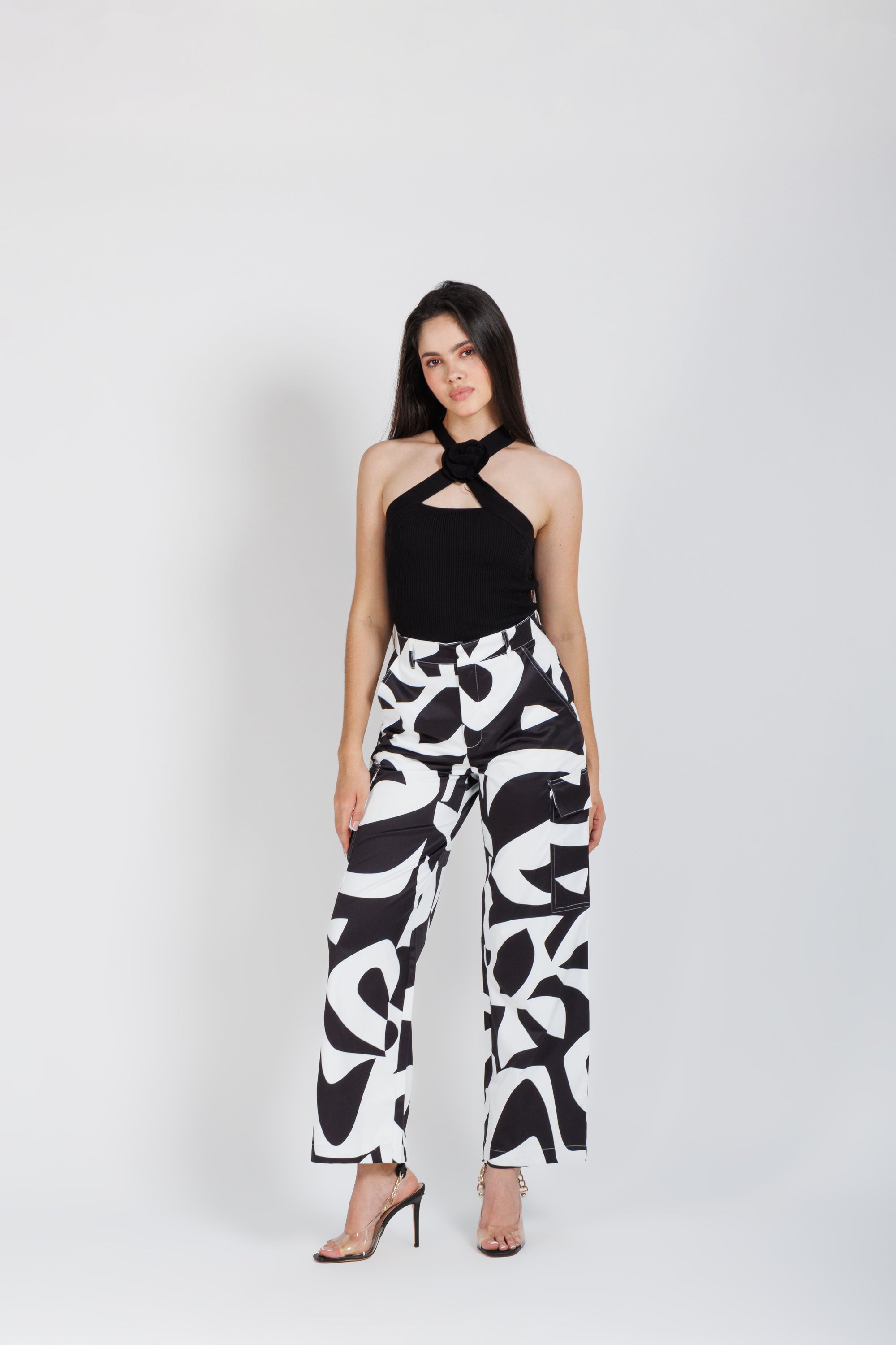 Blusa Tejida Negra
