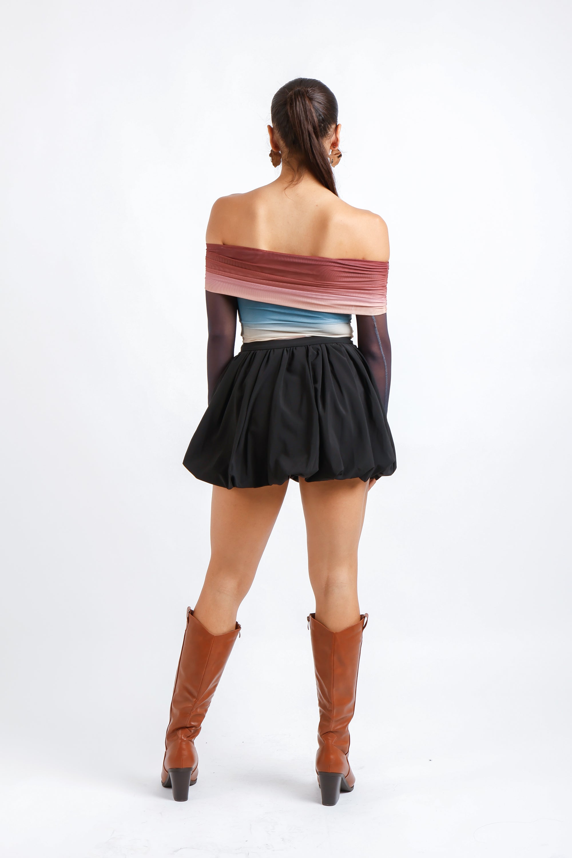 Blusa otoñal media manga