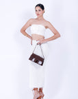 Conjunto Top y Falda Blanco