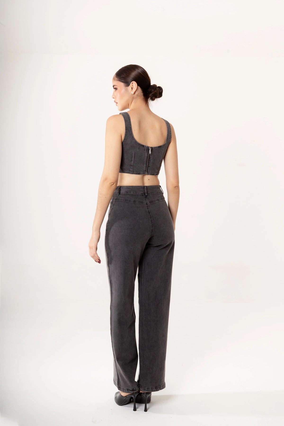 Conjunto Lentejuela Negro