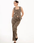 Conjunto Camila Animal Print Leopardo