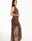 Conjunto Kiara Animal Print Leopardo