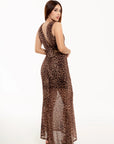 Conjunto Kiara Animal Print Leopardo