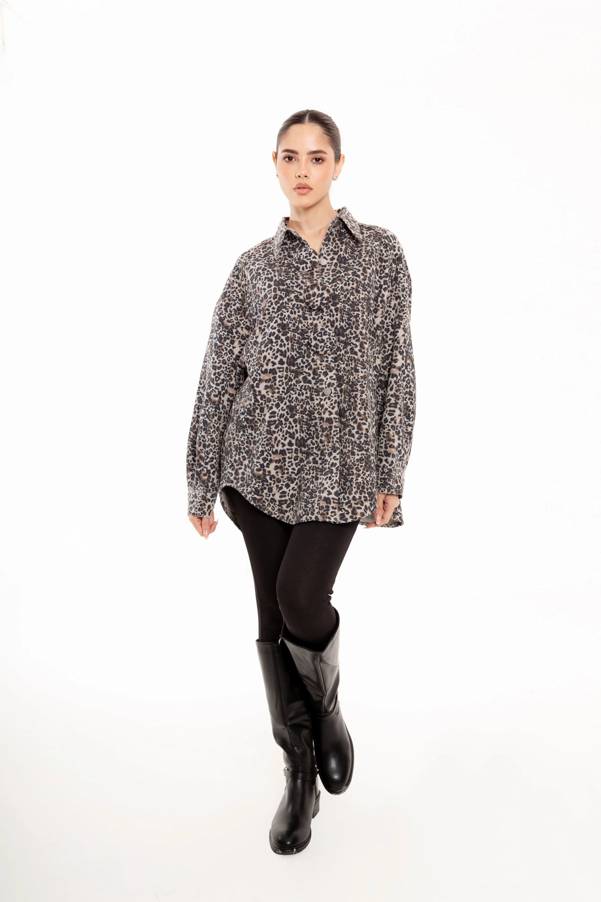 Blusa Verona Animal Print Leopardo
