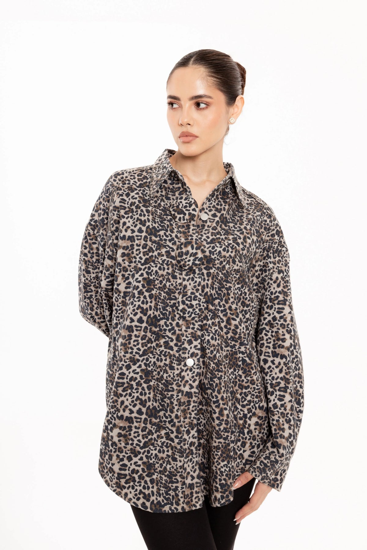 Blusa Verona Animal Print Leopardo
