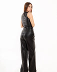 Conjunto Isabella Negro Efecto Piel
