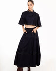 Conjunto Amara Denim Azul Oscuro de Dos Piezas
