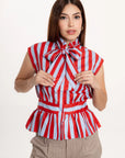 Blusa Lazo Valentina Rayas