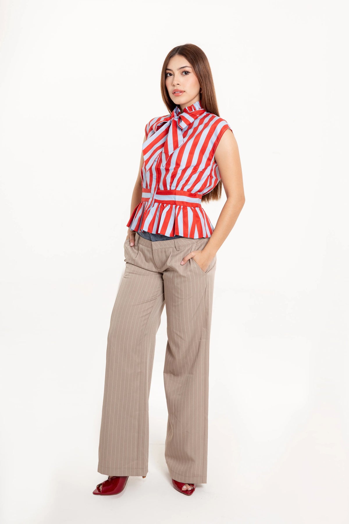 Blusa Lazo Valentina Rayas