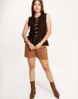 Blusa Tejida Emilia Chocolate