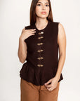 Blusa Tejida Emilia Chocolate
