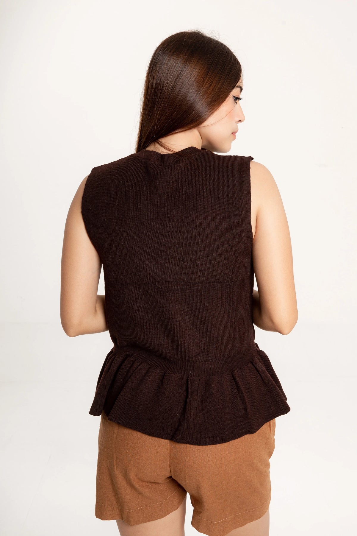 Blusa Tejida Emilia Chocolate