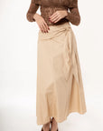 Falda Maxi Siena Beige