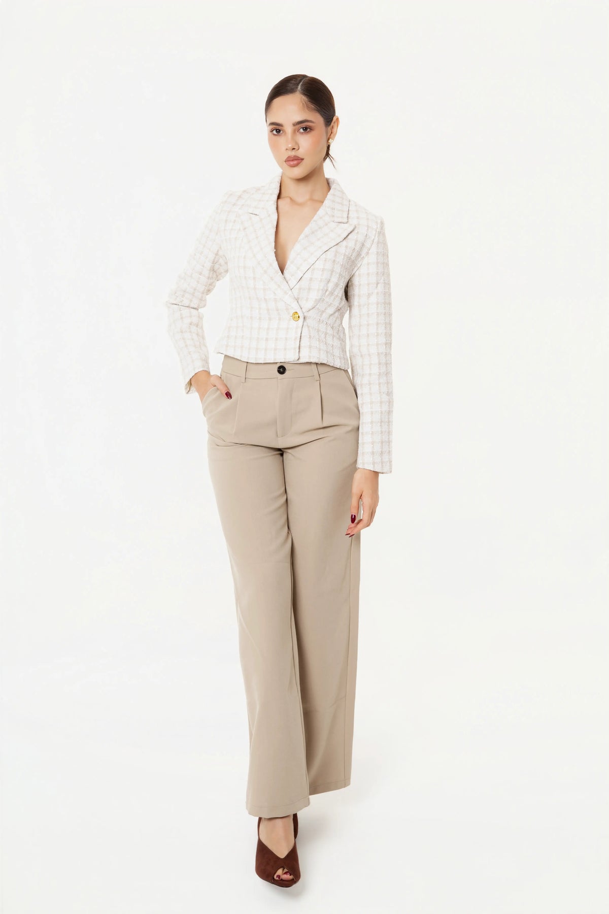 Blazer Camille Beige