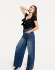 Jeans Wide Leg Imperial Azul