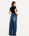 Jeans Wide Leg Imperial Azul
