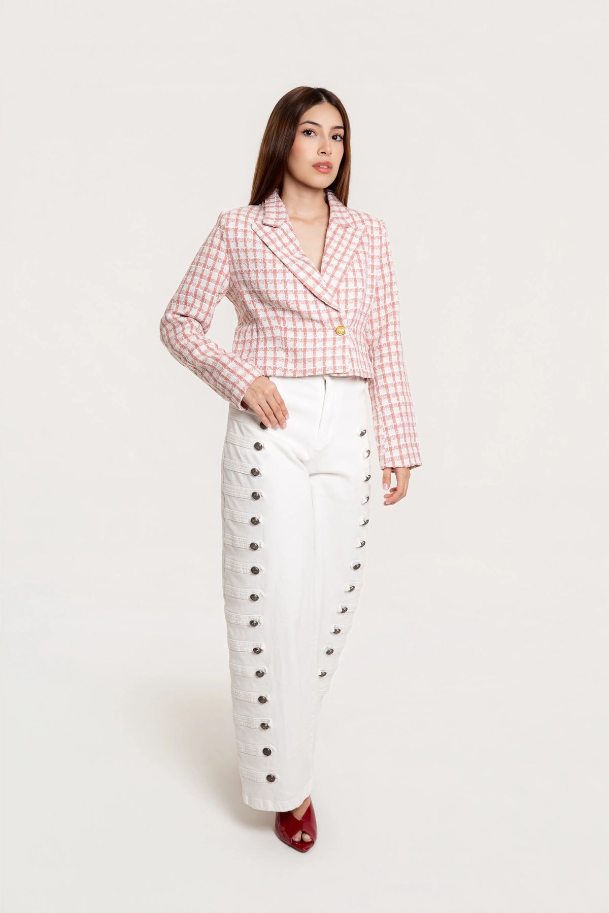 Blazer Camille Rosa